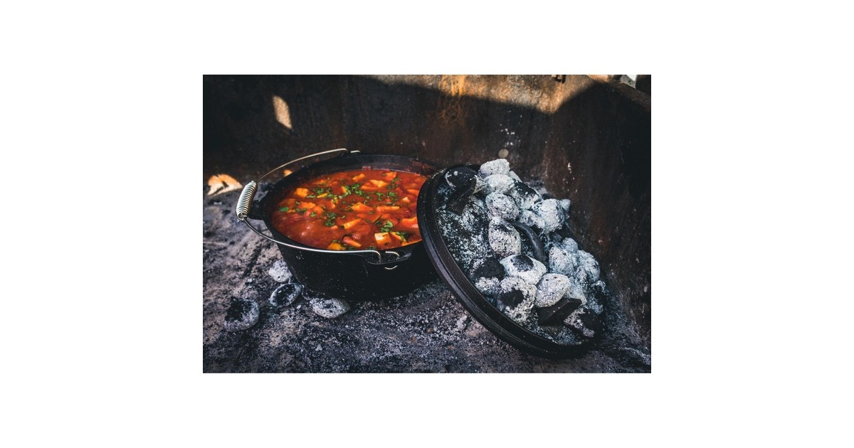 The WindmillDutch Oven 6 qt kookpan  (Zwart, Ø 31.5 cm | 5.9 liter)