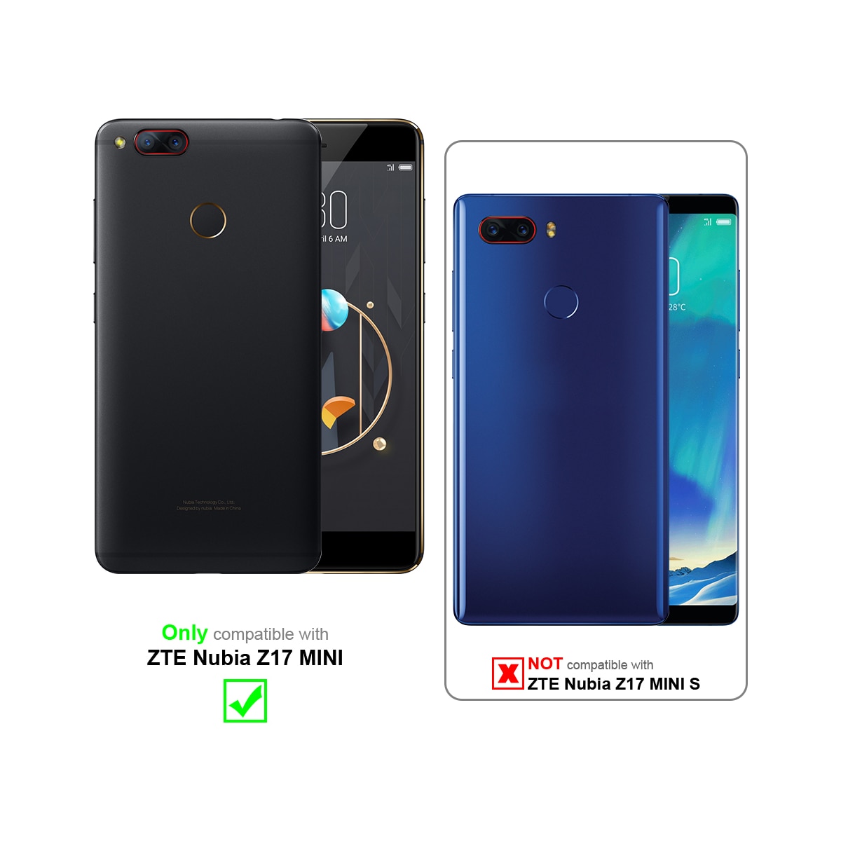 ZTE Nubia Z17 MINI Skjermbeskytter Skärmskydd