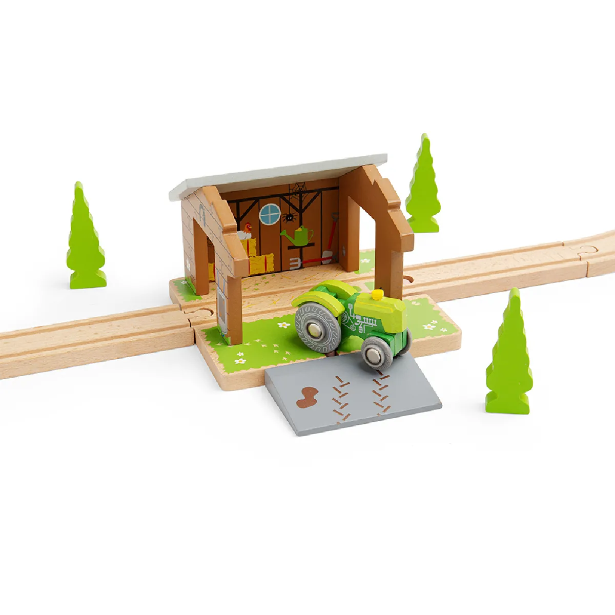 Bigjigs Rail Train de Basse-Cour