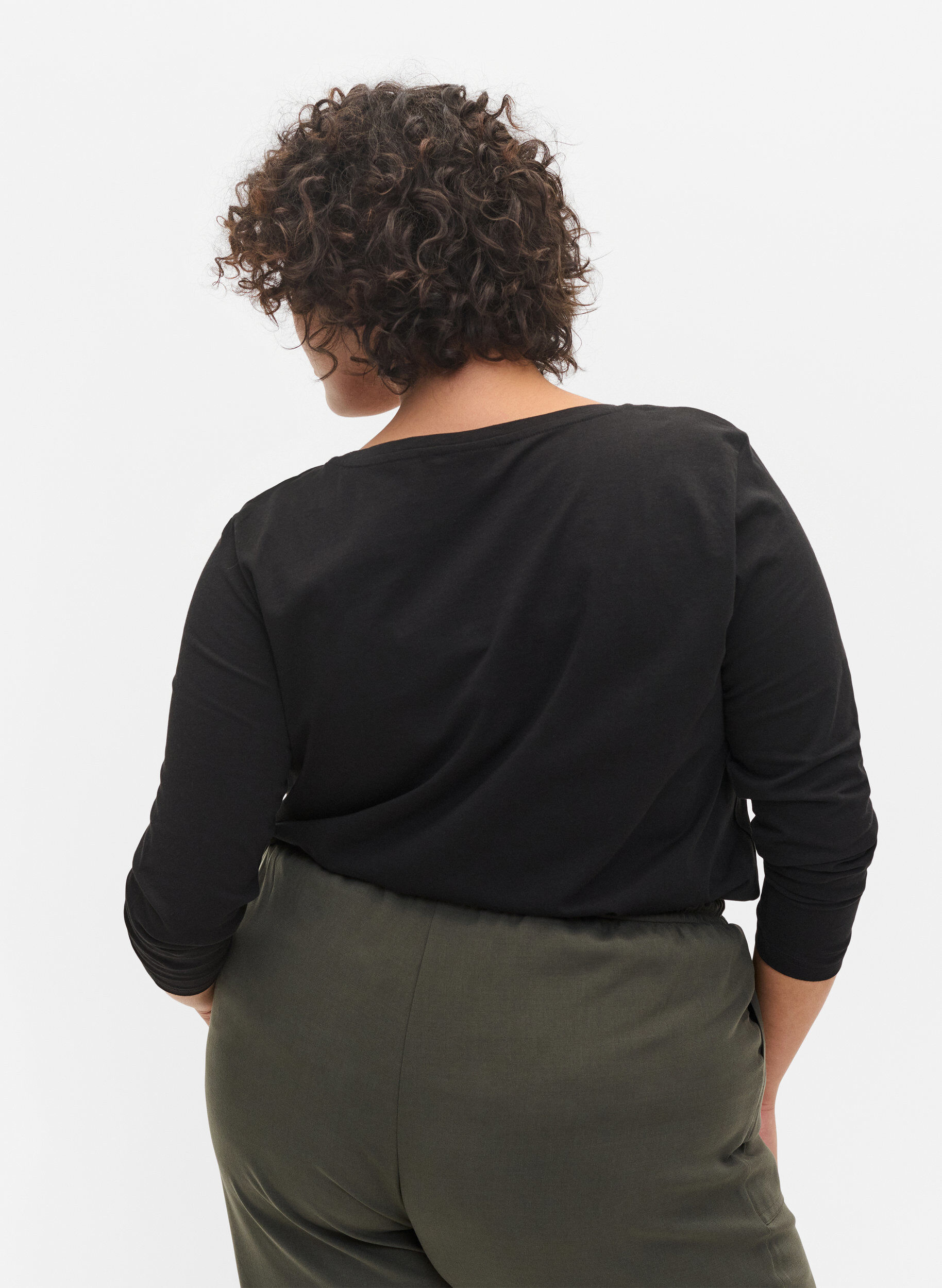 2-pak basis bluse i bomuld