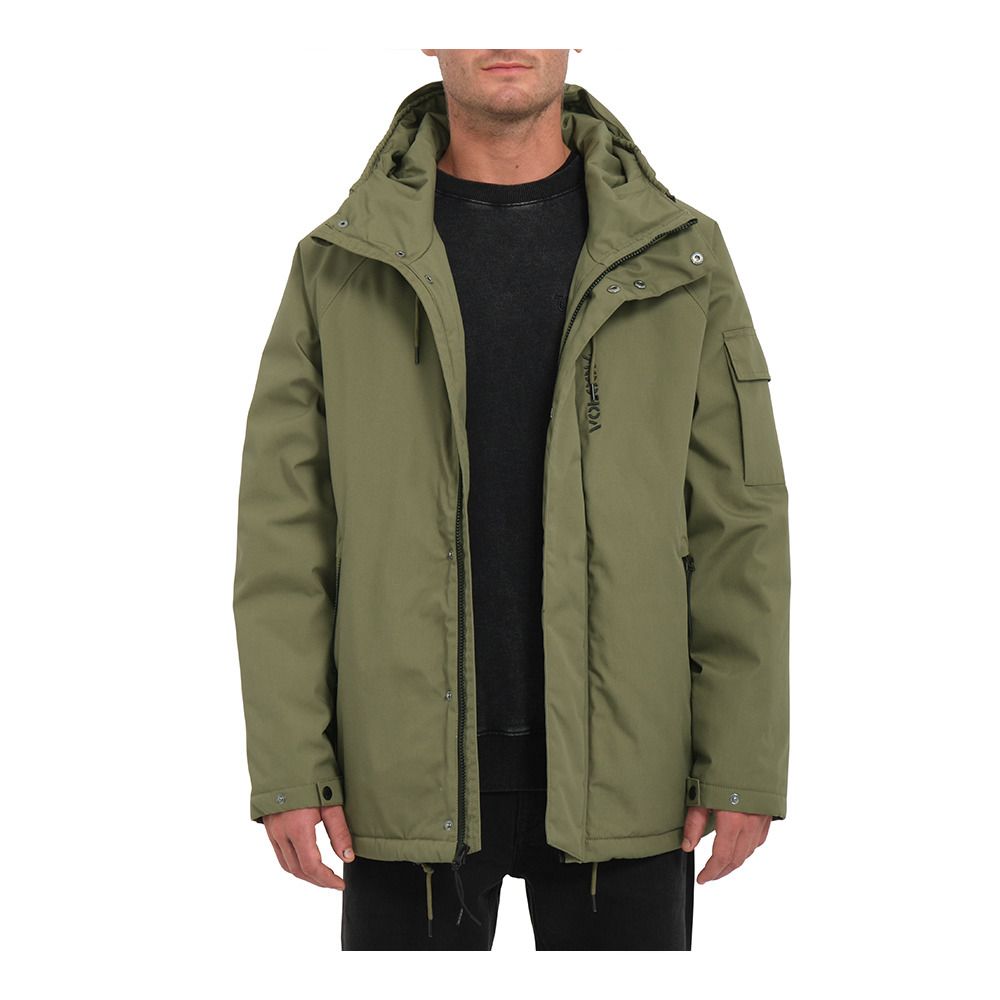 Volcom STOKE STONE II 5K - Veste Homme wintermoss