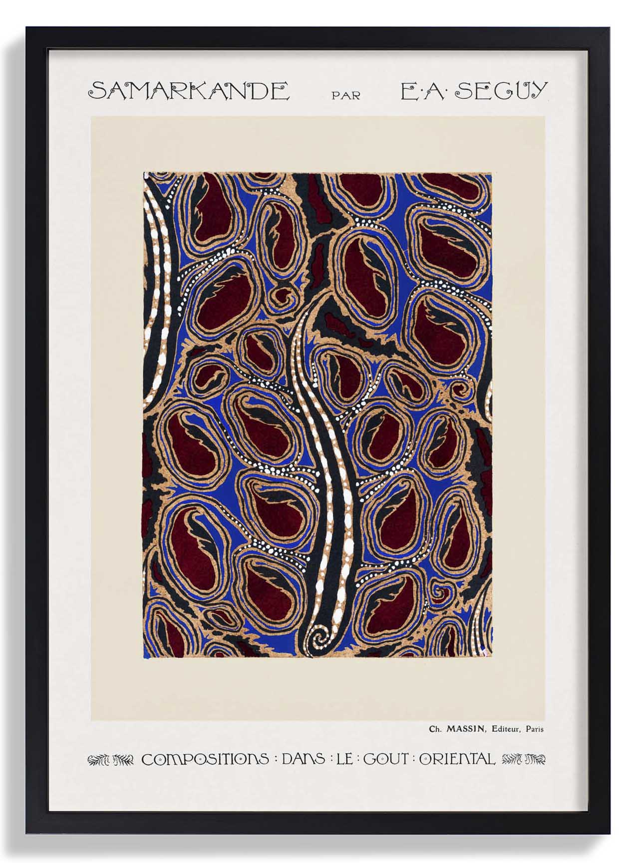 Samarkande Teller 03 von E.A. Séguy