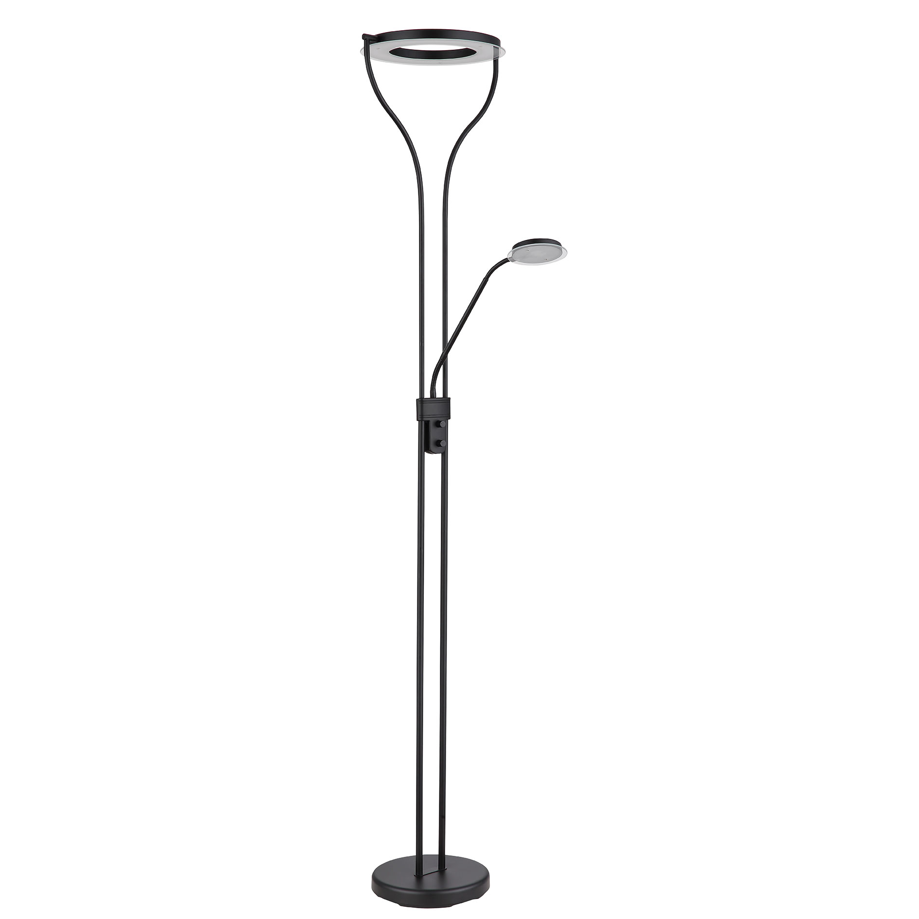 LED-Fluter - schwarz - dimmbar - 194 cm