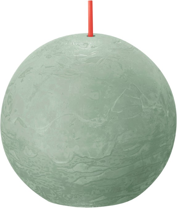 Bolsius bolkaars Rustiek Shine groen 25 uur D 7,6 H 7,1 cm
