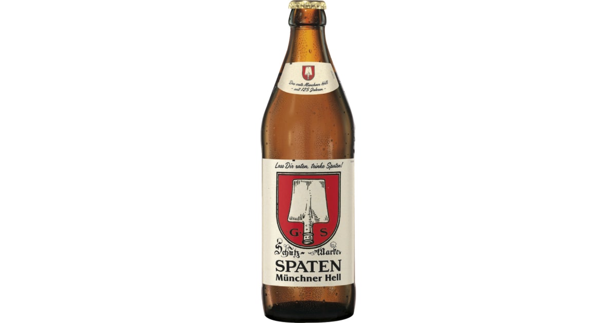 Spaten Hell 0,5 Liter (Mehrweg)