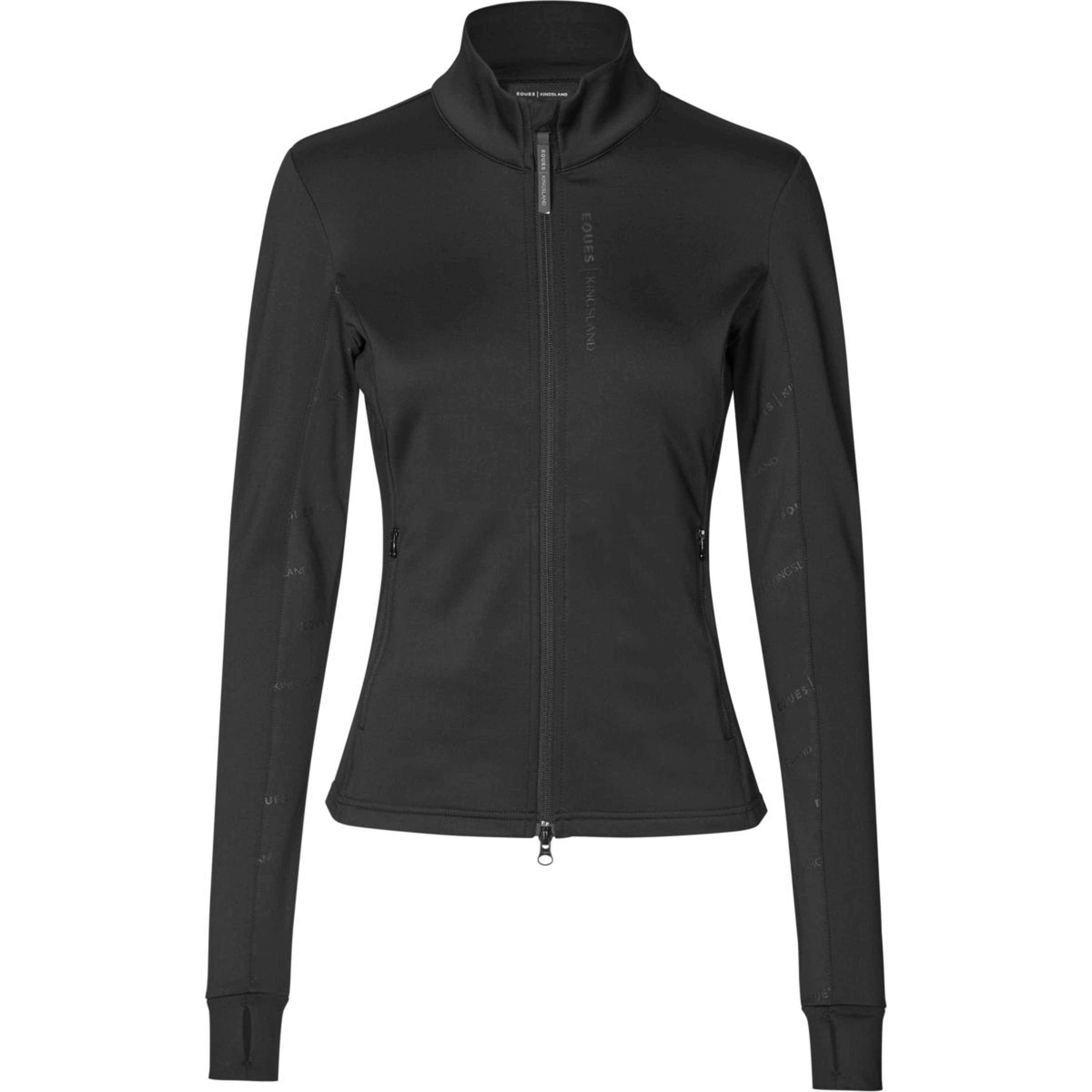 Kingsland X Eques Fleecevest Sylvia Zwart