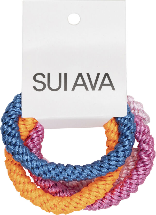 Sui Ava 4-pack Basic Essentials Elastics Sunny energy