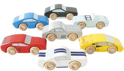Le Toy Van Classic Sportsbiler Sett