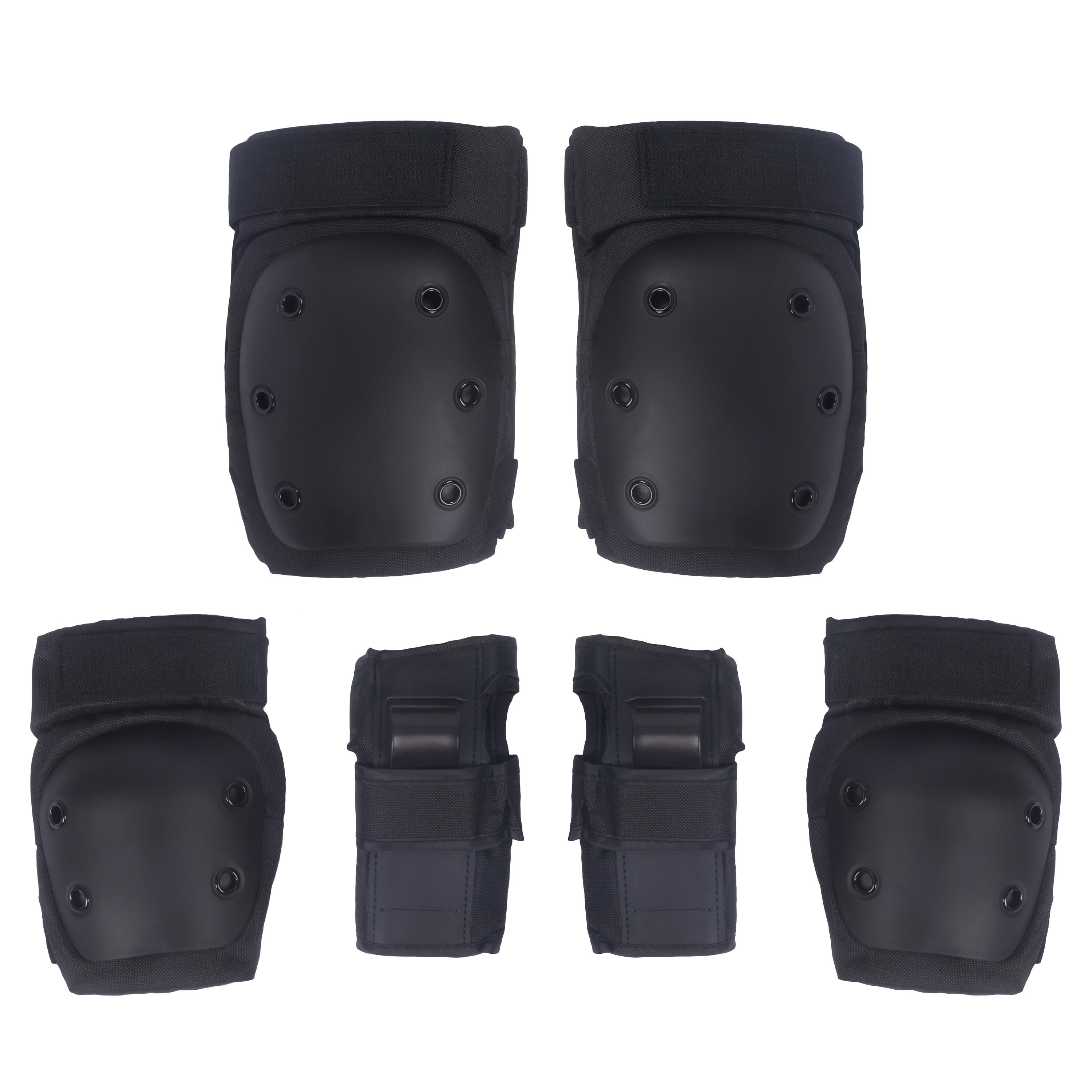 Skate Protektoren Set 3-teilig Grösse S schwarz