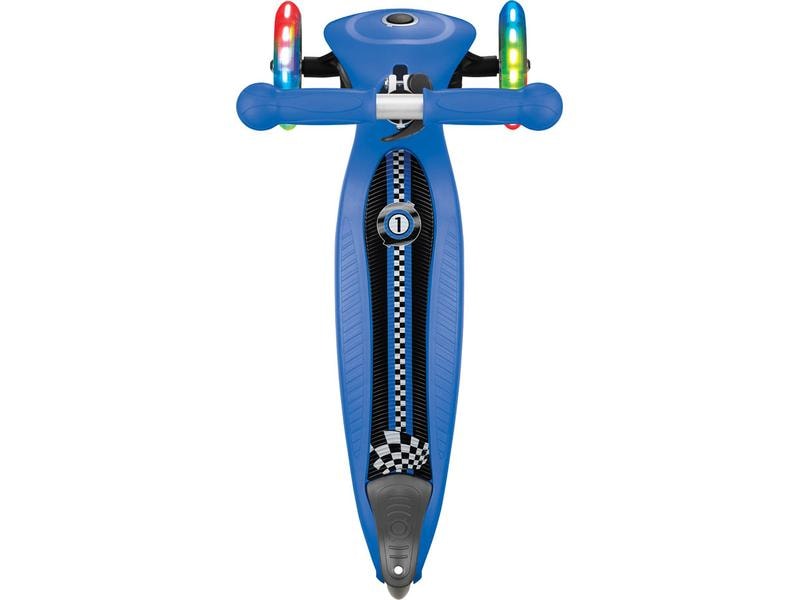 GLOBBER Scooter Primo Foldable Fantasy Lights Blau Faltbares Kickboard