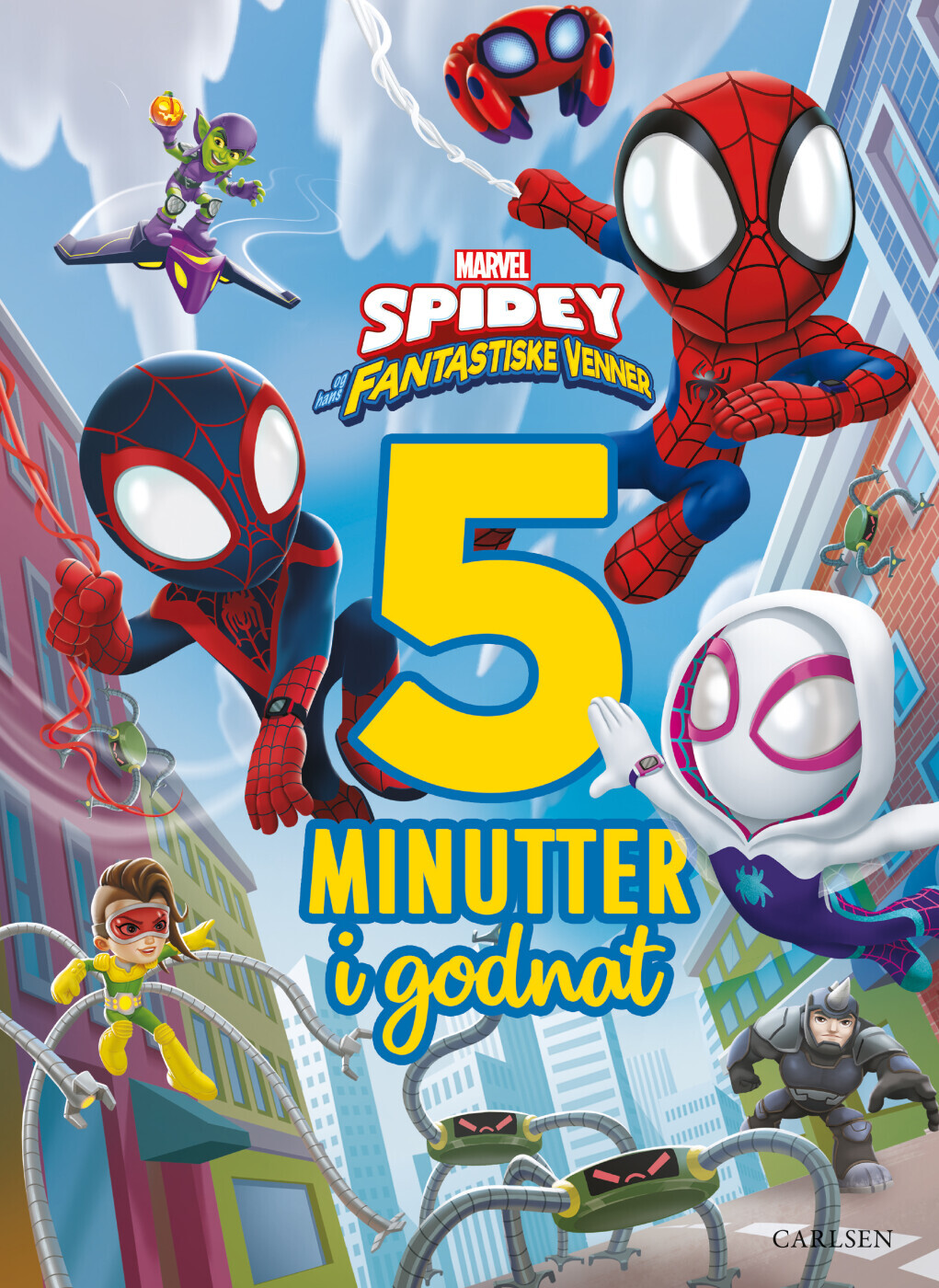 Fem Minutter I Godnat - Spidey - Märvel - Bog