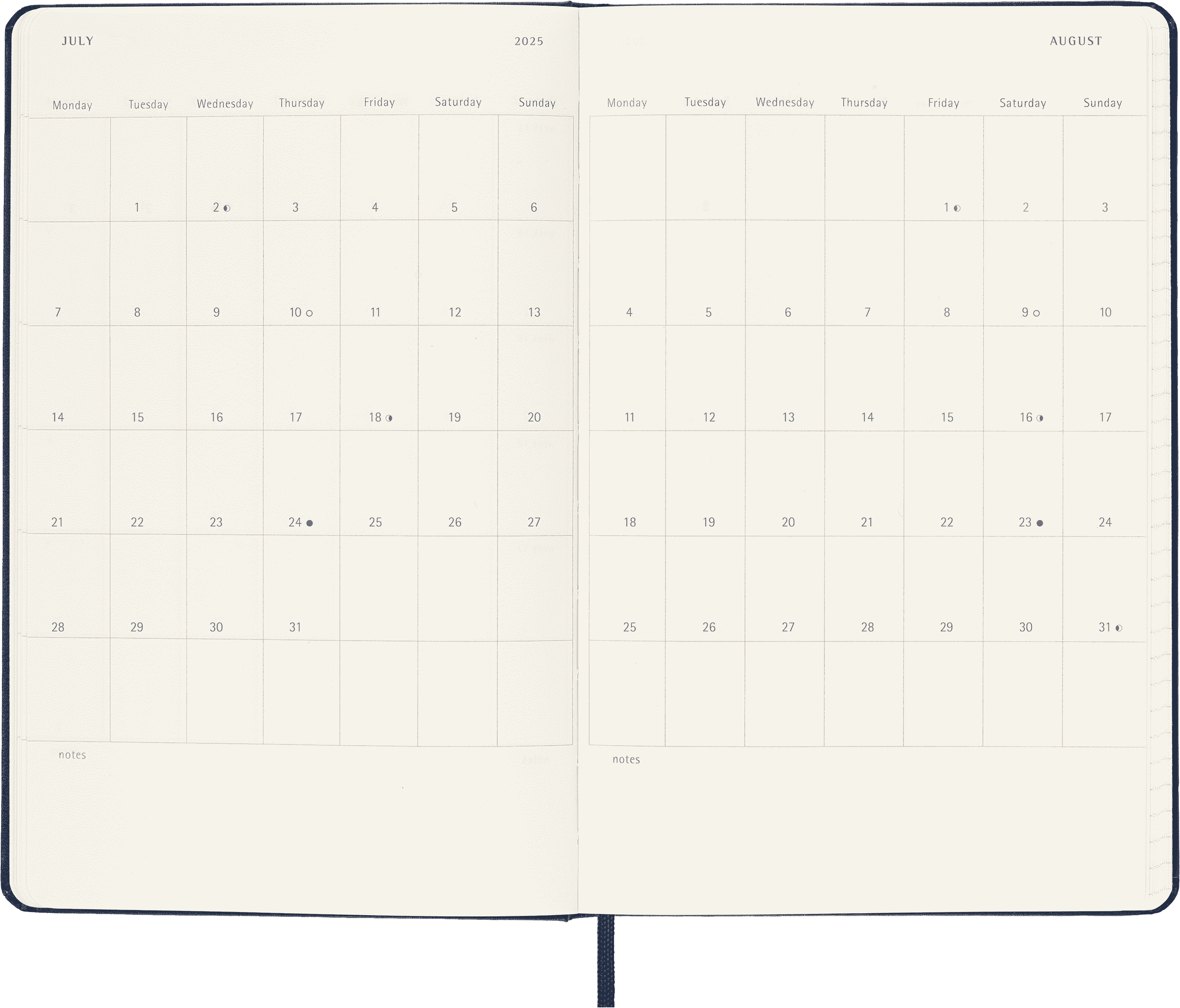 Classic Planner 2025 Large Weekly, hard cover, 12 months