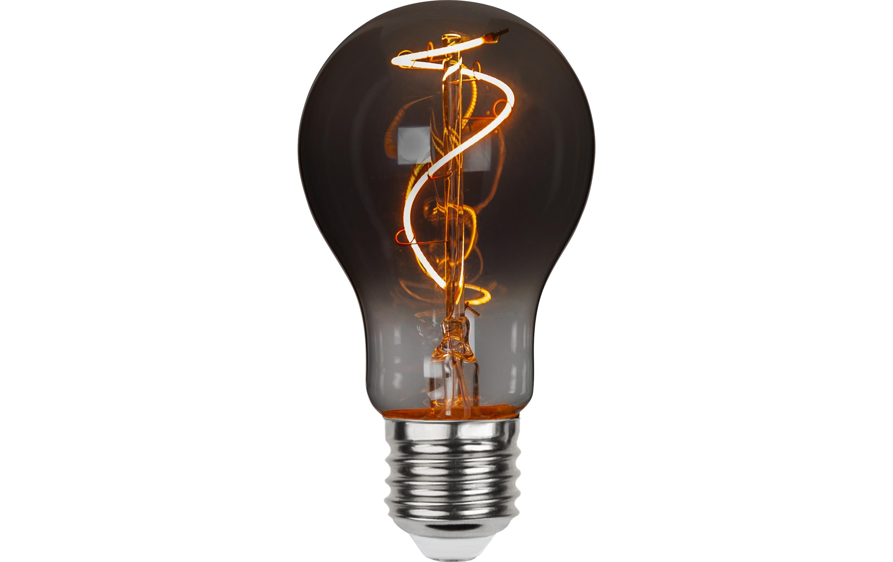 Lampe LED Grace Smoke, 3 W, E27, WarmweissLeuchtmittel mit E27 Sockel