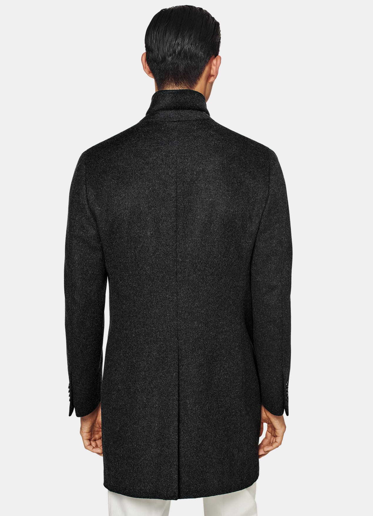 Manteau gris foncé