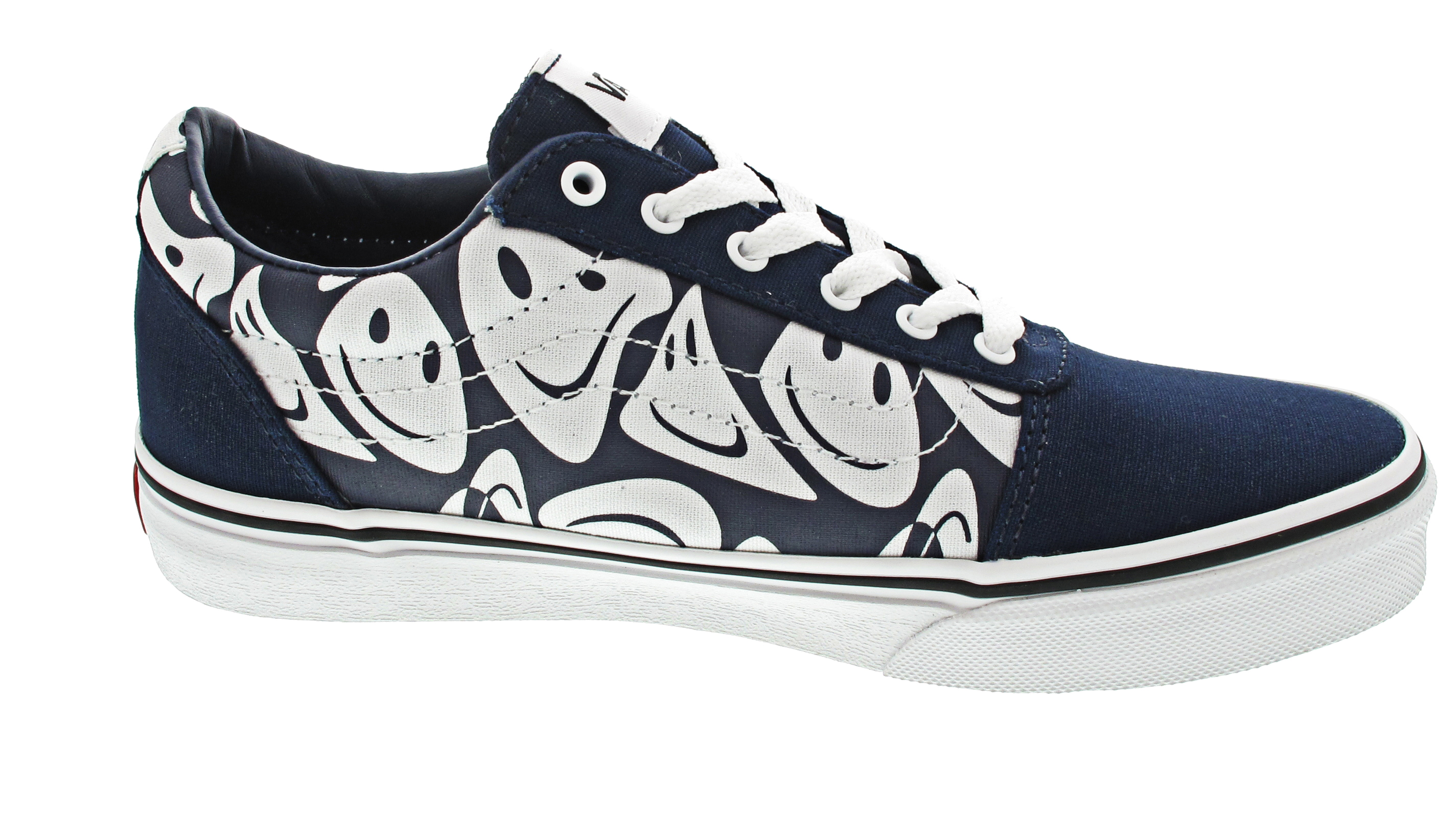 Vans YT Ward Happy Warped Sneaker blau