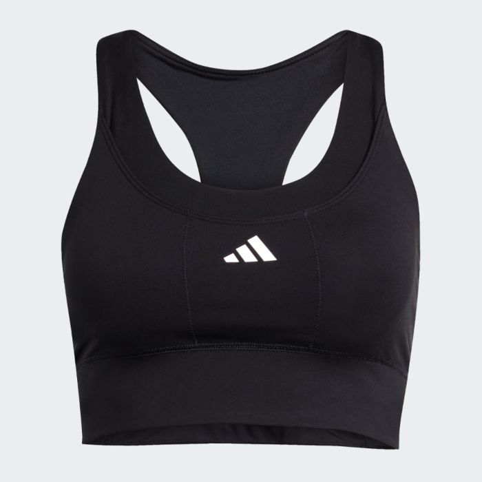 adidas Dame BH Run Pocket Medium-Support Bra Sort