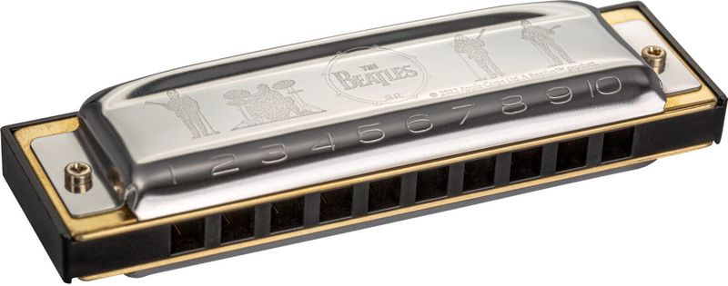Hohner - The Beatles Signature Modell - Diatonische Mondharmonica - C-Dur - 20 Tongen - Inclusief Koffer