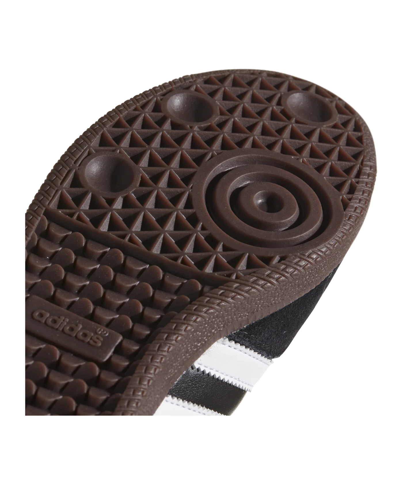 adidas Samba Hallenschuh Leder Schwarz Weiss