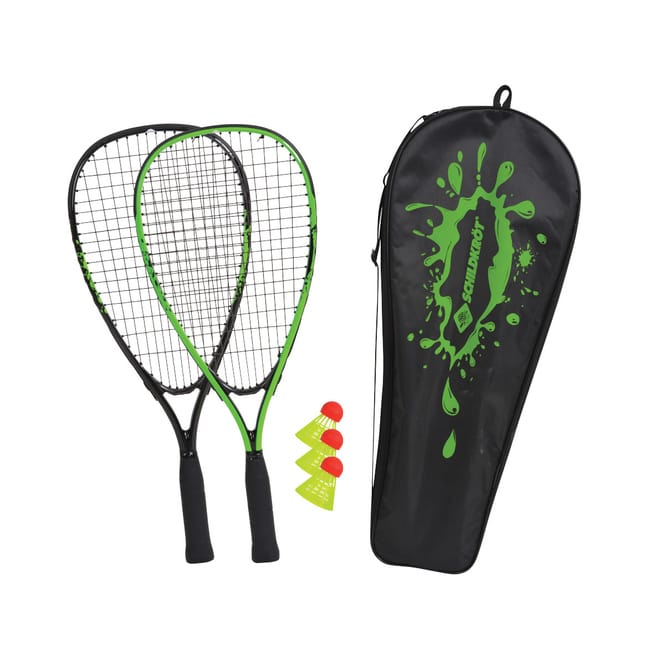 Schildkröt - Speedbadminton-Set - schwarz/grün