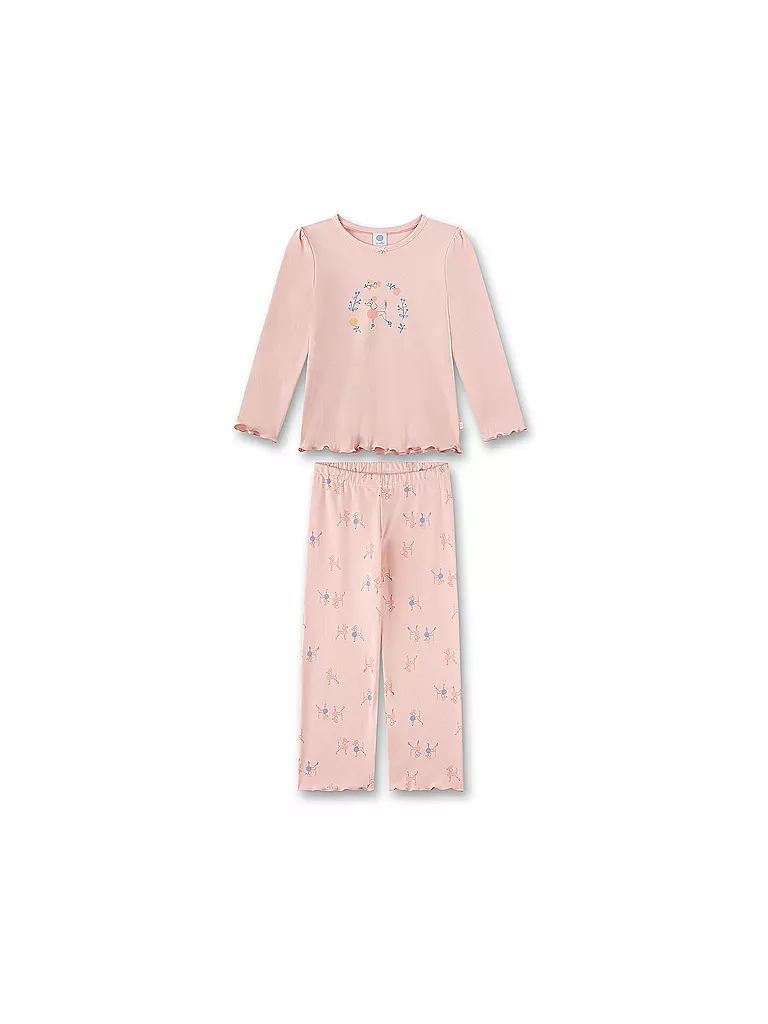 SANETTA Mädchen Pyjama  rosa