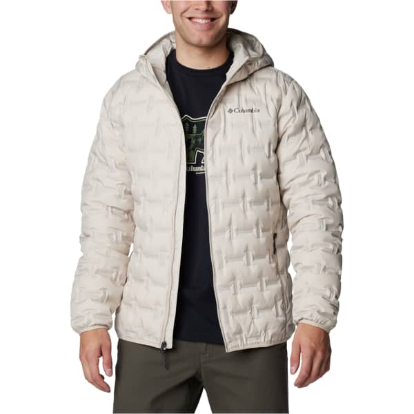 Doudoune randonnée COLUMBIA DELTA RIDGE II DOWN HOODED JACKET DARK STONE