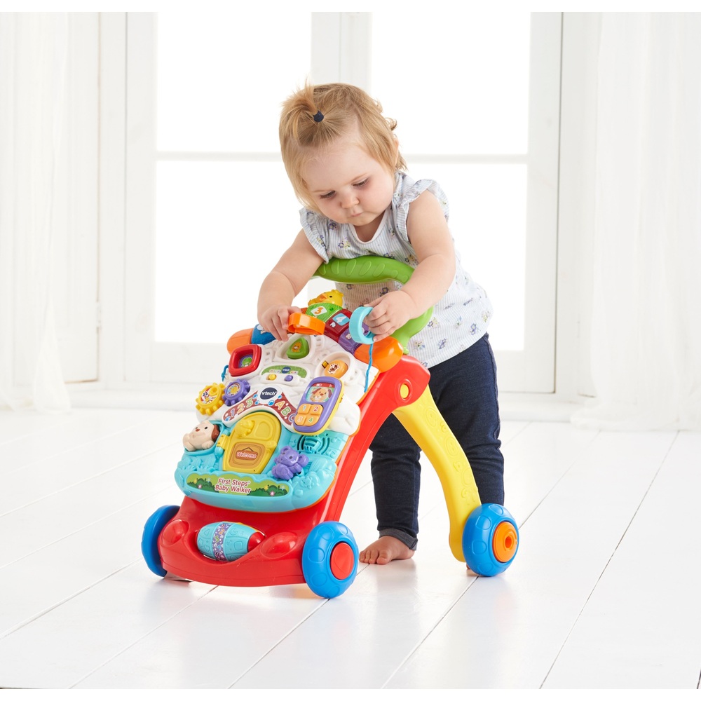 VTech First Steps Babywalker Rot