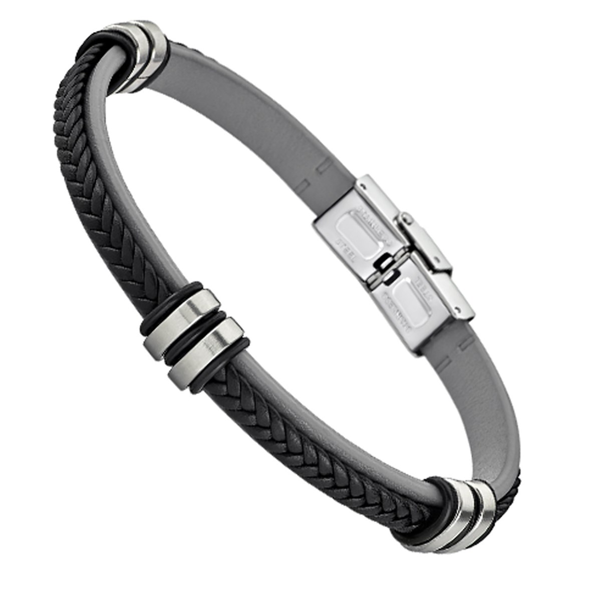 Bracelet homme Lotus Collection Urban Mancuir noir