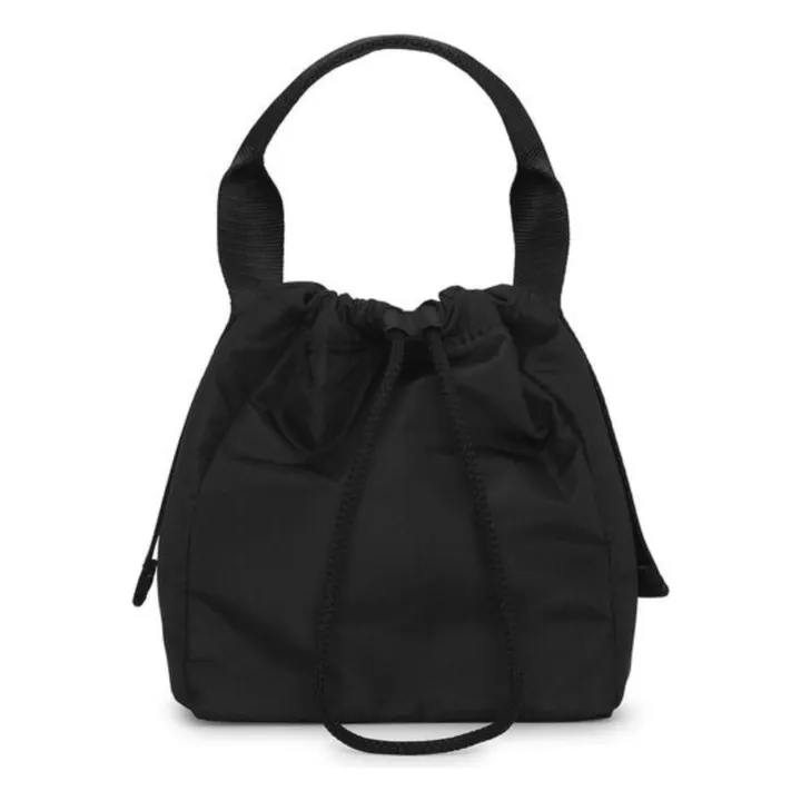 Ganni Sac Pouch Tech Fibres Recyclées | Noir