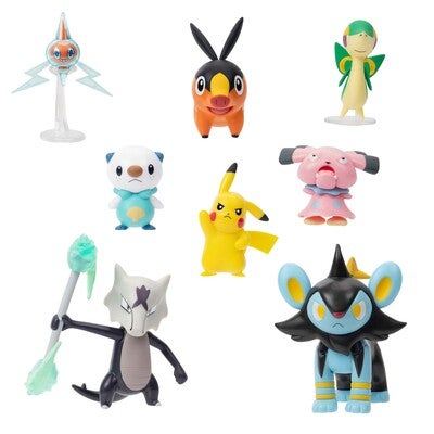 Pokémon Battle Figure Figursett 8-Pack