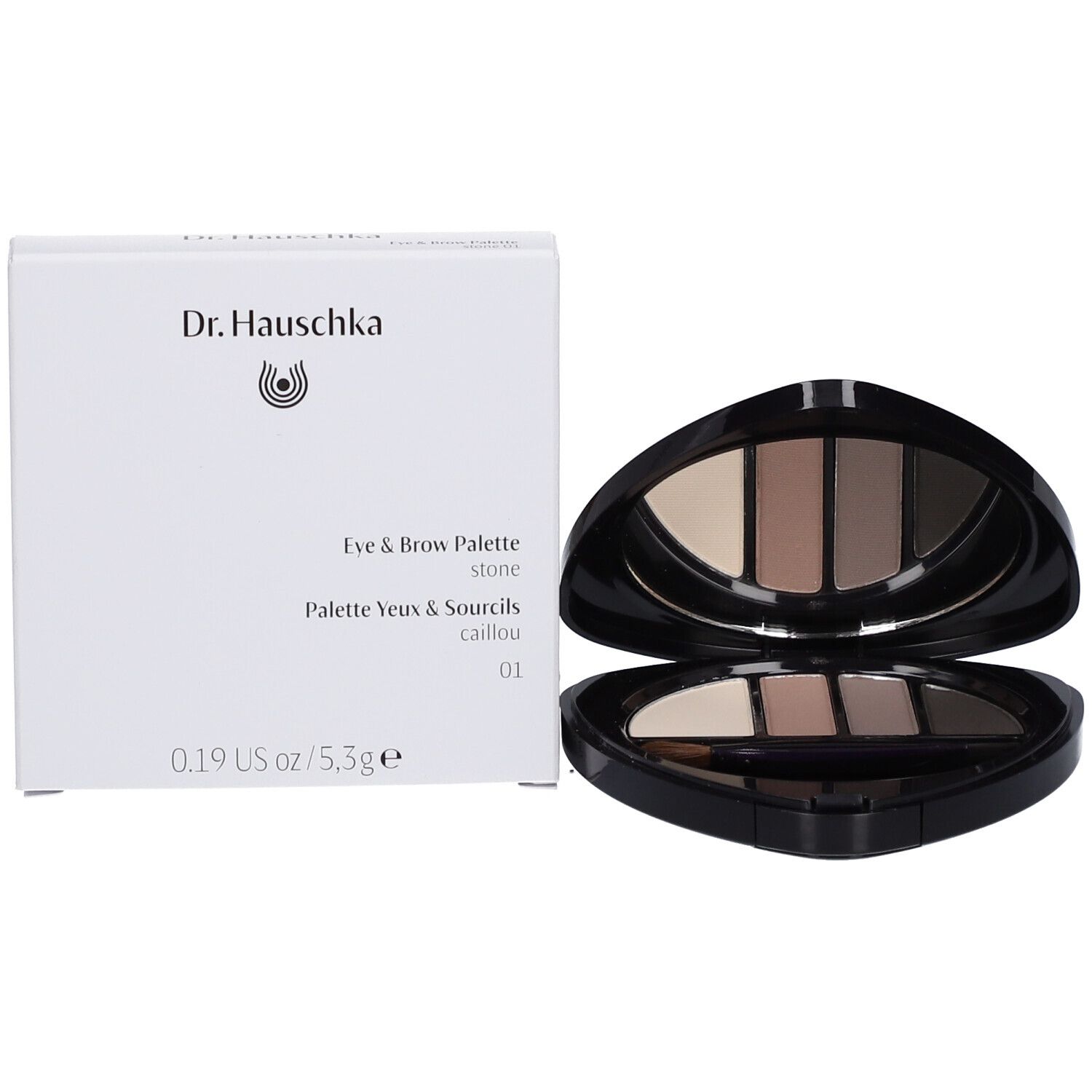 Dr. Hauschka Eye & Brow Palette 01 stone 5,3g