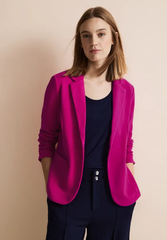 Basic Blazer mit Raffungen - smell of rose