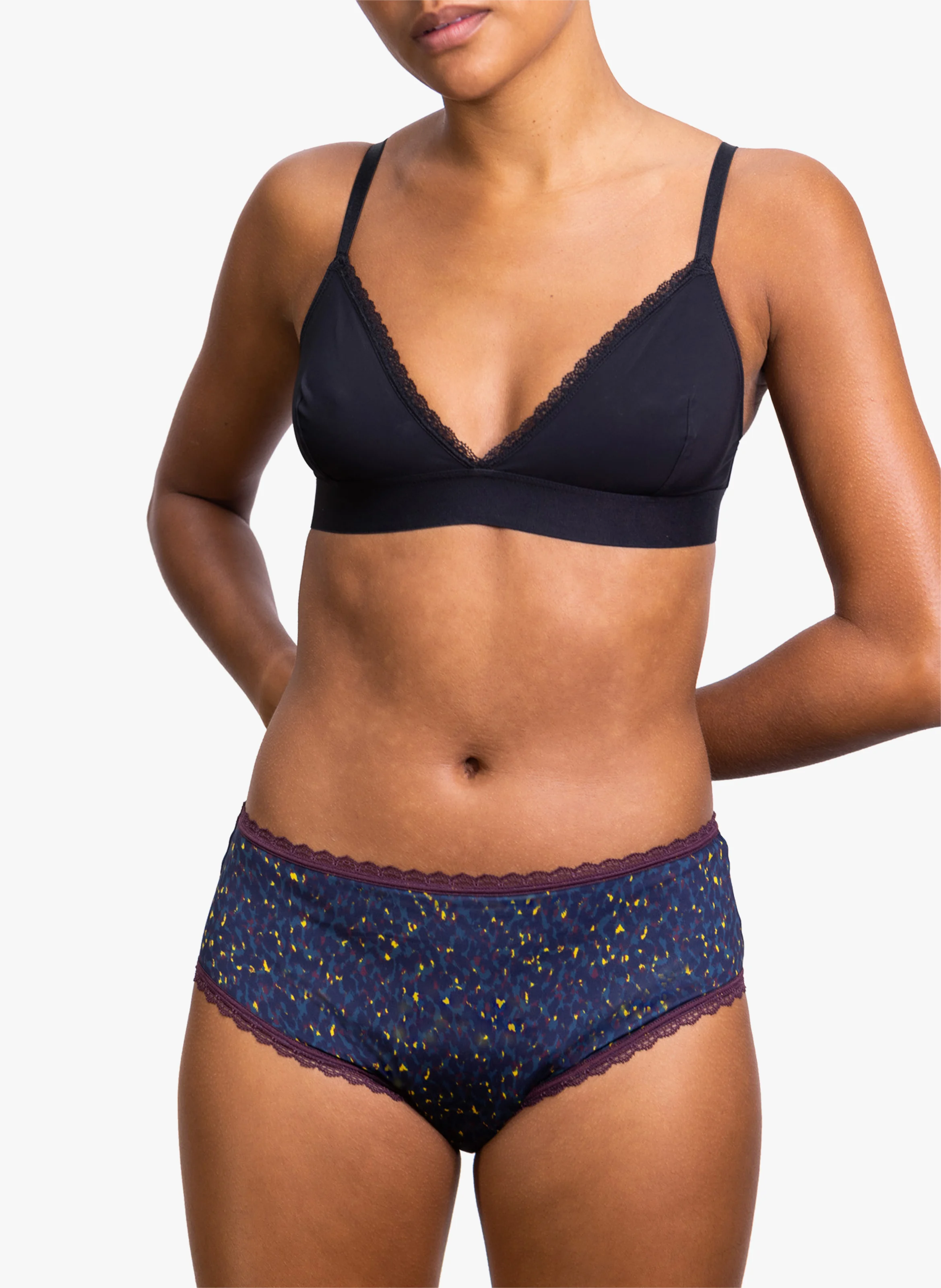 CALLIE - Culotte menstruelle flux abondant | Jaune