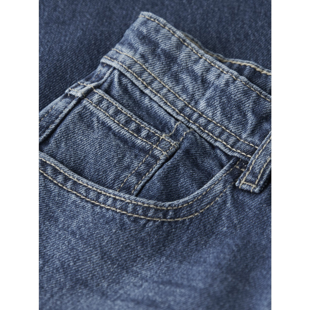 Køb Name It Medium Blue Denim Nkmryan Straight Jeans 5950-Dm Noos