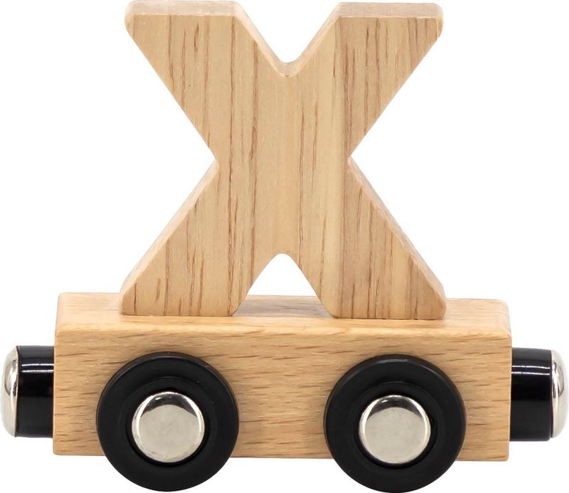 Tryco - Houten Lettertrein - Naturel - Letter X
