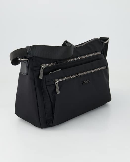 L.Credi Odetta Handtasche in Schwarz