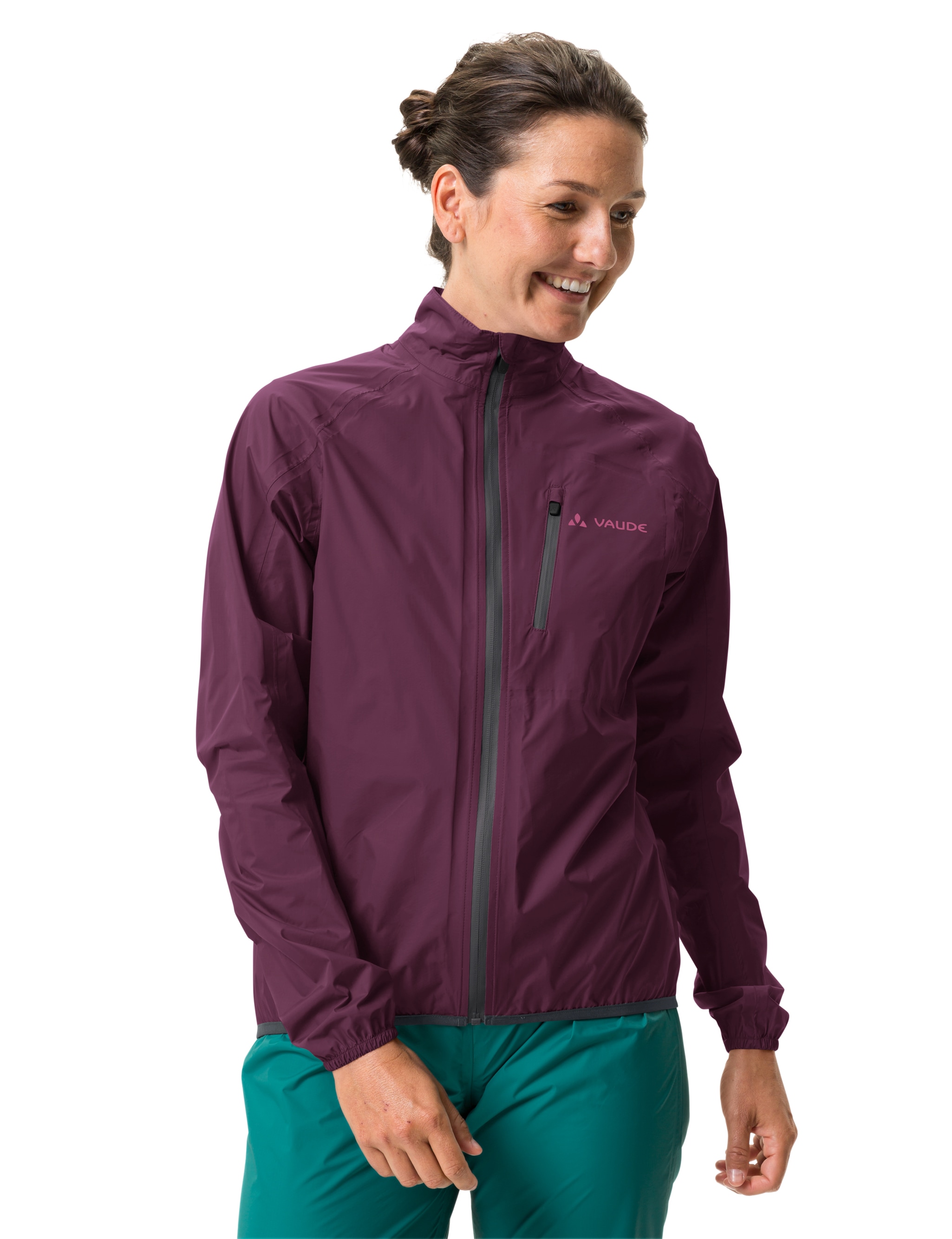 VAUDE Fahrradjacke »WOMEN'S DROP JACKET III« Wasserdicht & Winddicht & Atmungsaktiv