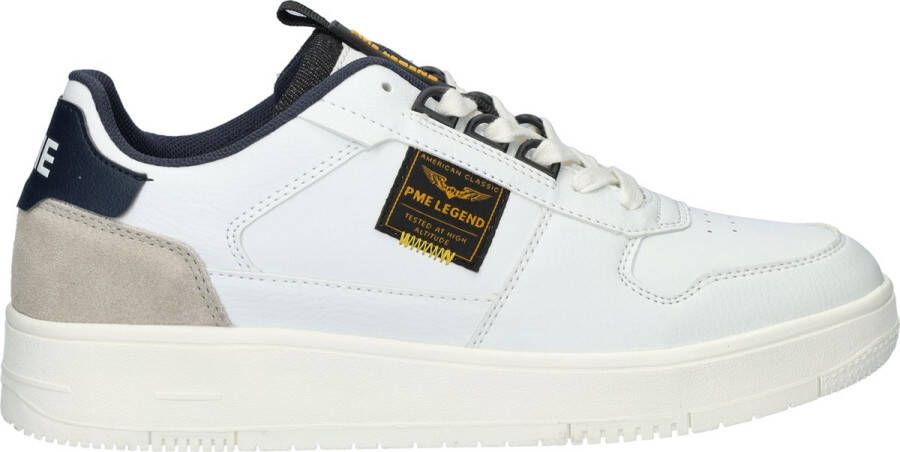 PME Legend Gobbler Lage sneakers Leren Sneaker Heren Wit