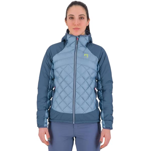 Doudoune randonnée KARPOS LASTEI ACTIVE PLUS W JKT MOUNTAIN SPRING/BERING SEA