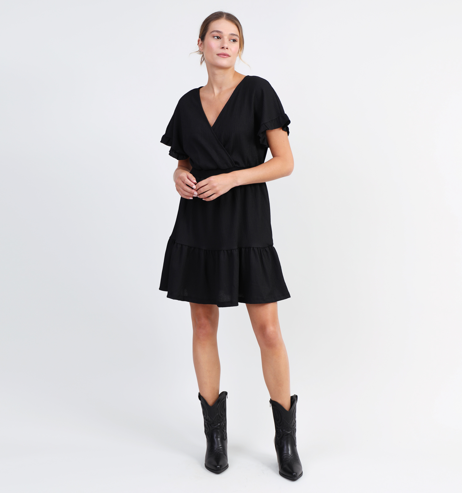 A-lijn jurk zwart