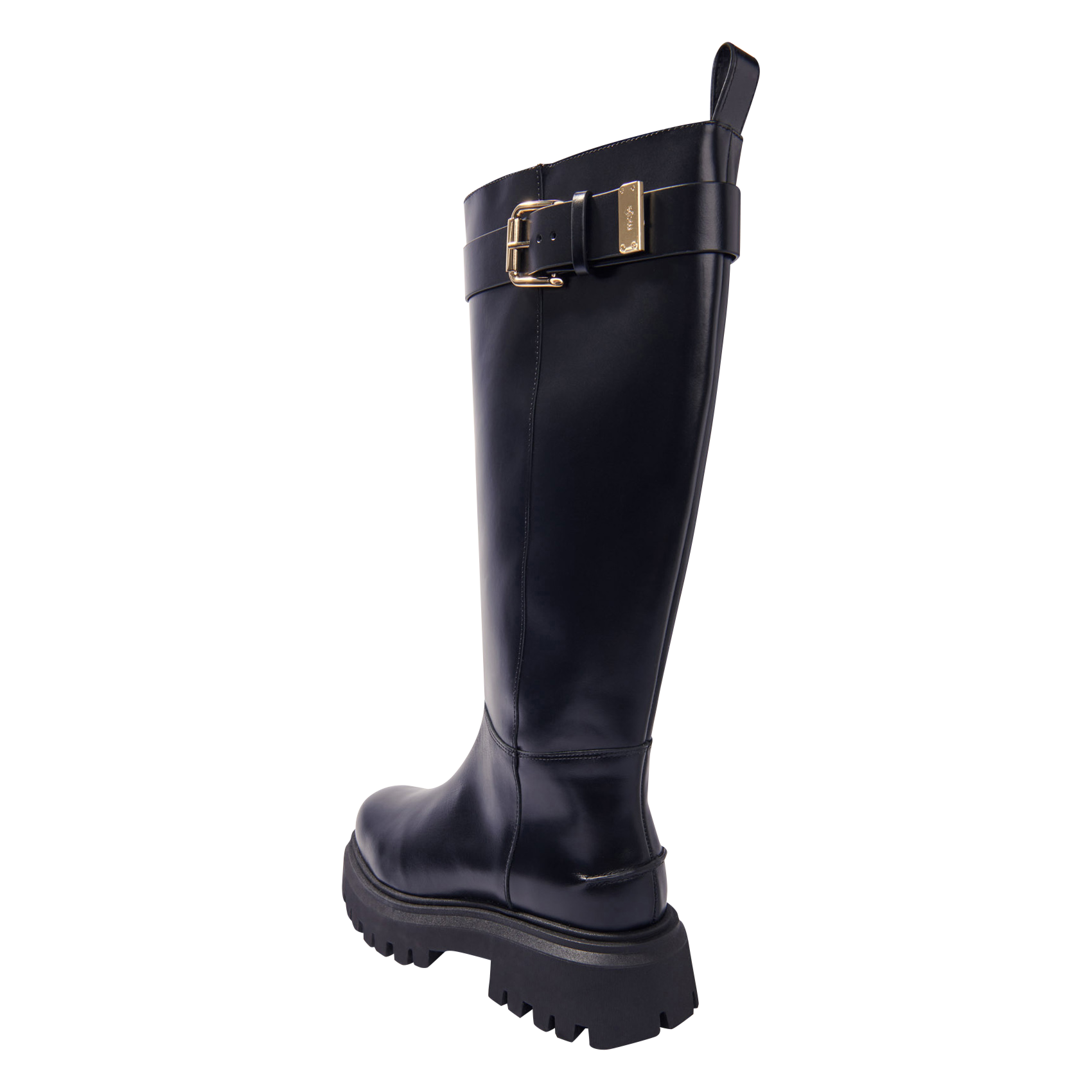 Bottes en cuir/ EN ATTENTE DU BON VISUEL | Noir