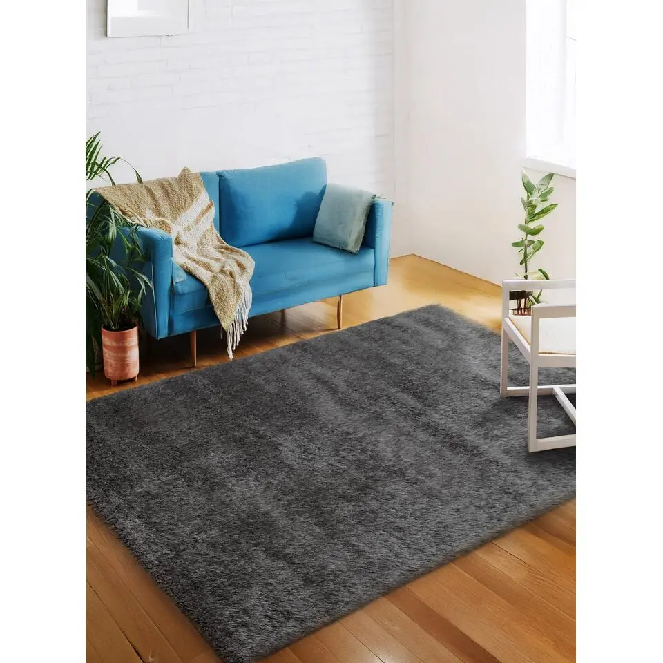 Dutch Lifestyle vloerkleed Robert zwart - 200x290cm