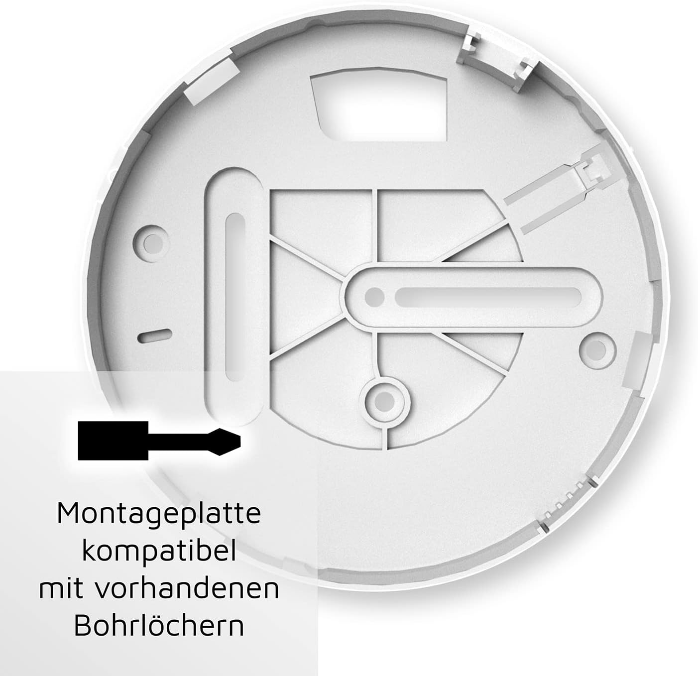Ei Electronics Ei650 Rauchwarnmelder, Rauchmelder im 5er Set, Stand-Alone-Gerät mit Batterie für 10 Jahre, Testsieger Stiftung Warentest, weiß