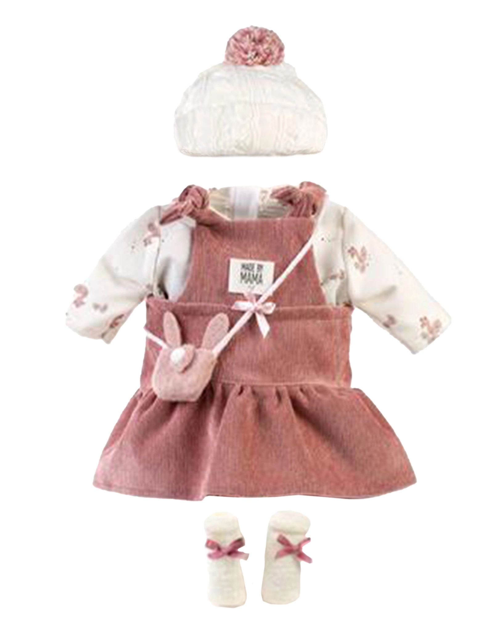 Puppen-Kleiderset CORD (40-42cm) 6-teilig