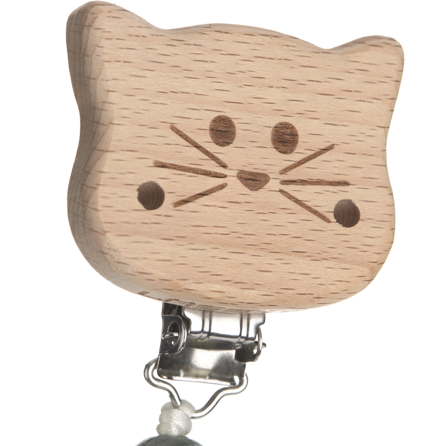 LÄSSIG Schnullerkette, Little Chums Cat