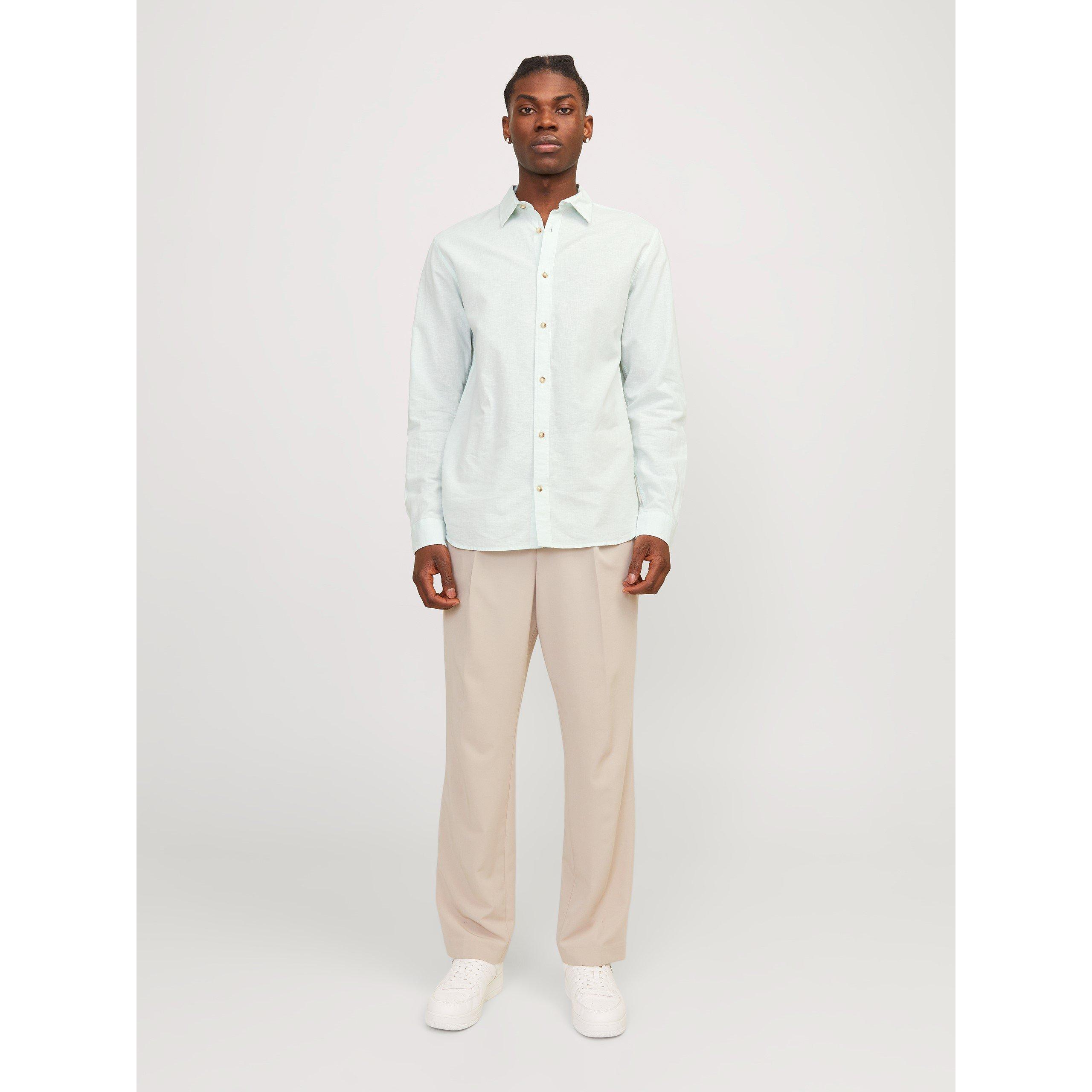 Jack and Jones JW Long Sleeve Linen Shirt