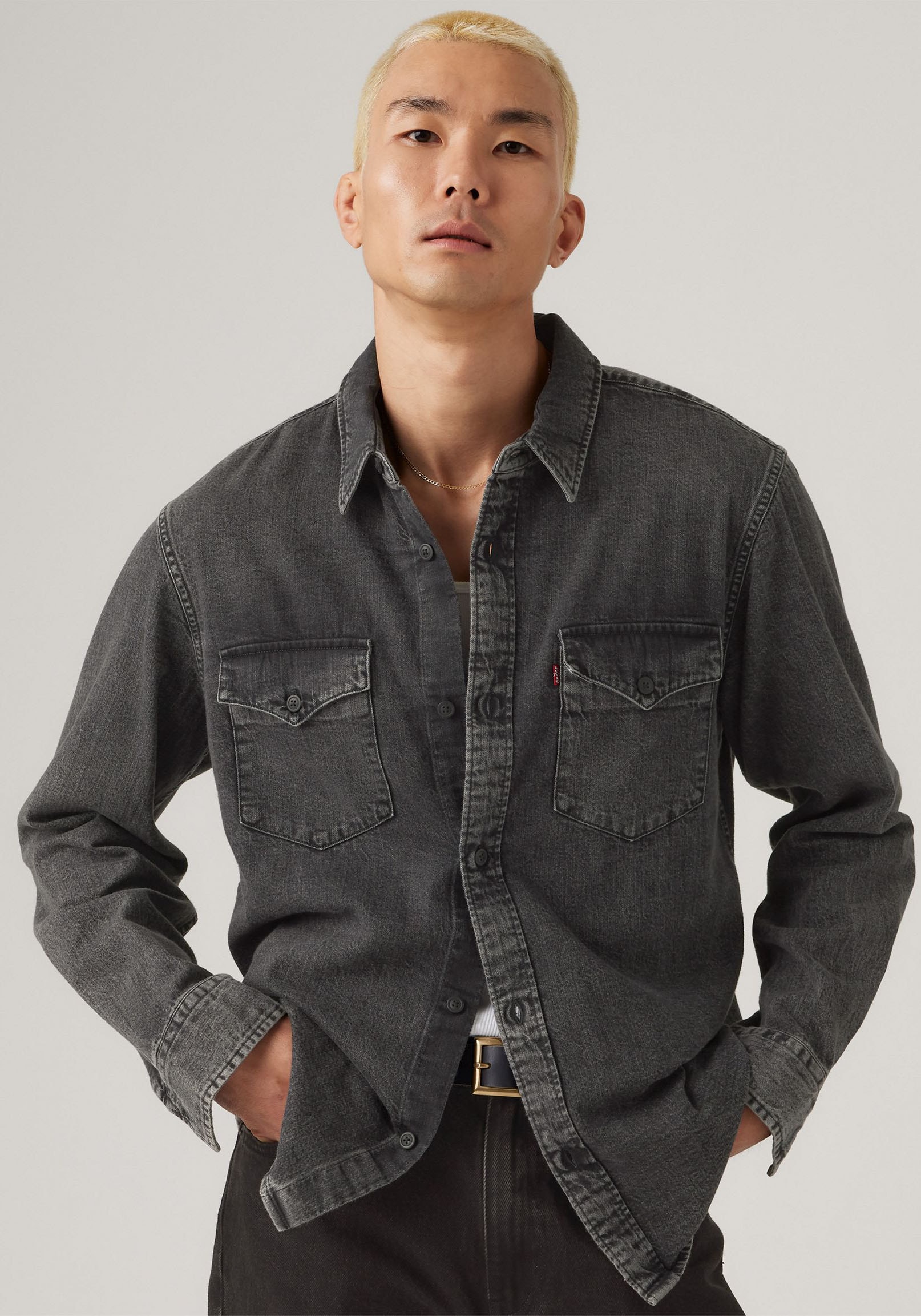 Levi's® Jeanshemd »RELAXED FIT WESTERN«, im Western-Stil