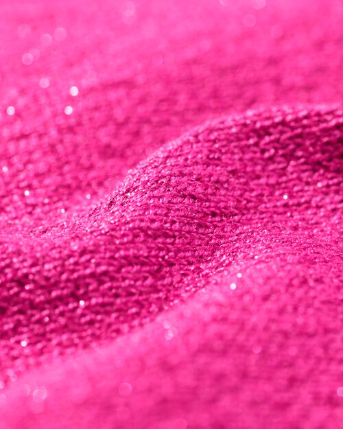 pull femme Lily à paillettes rose