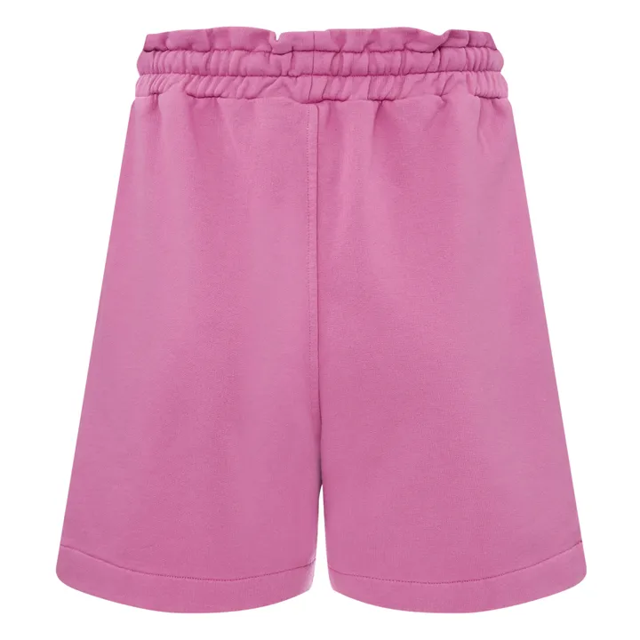 SMALLABLE BASICS Short Femme Molleton Bio | Rose bonbon