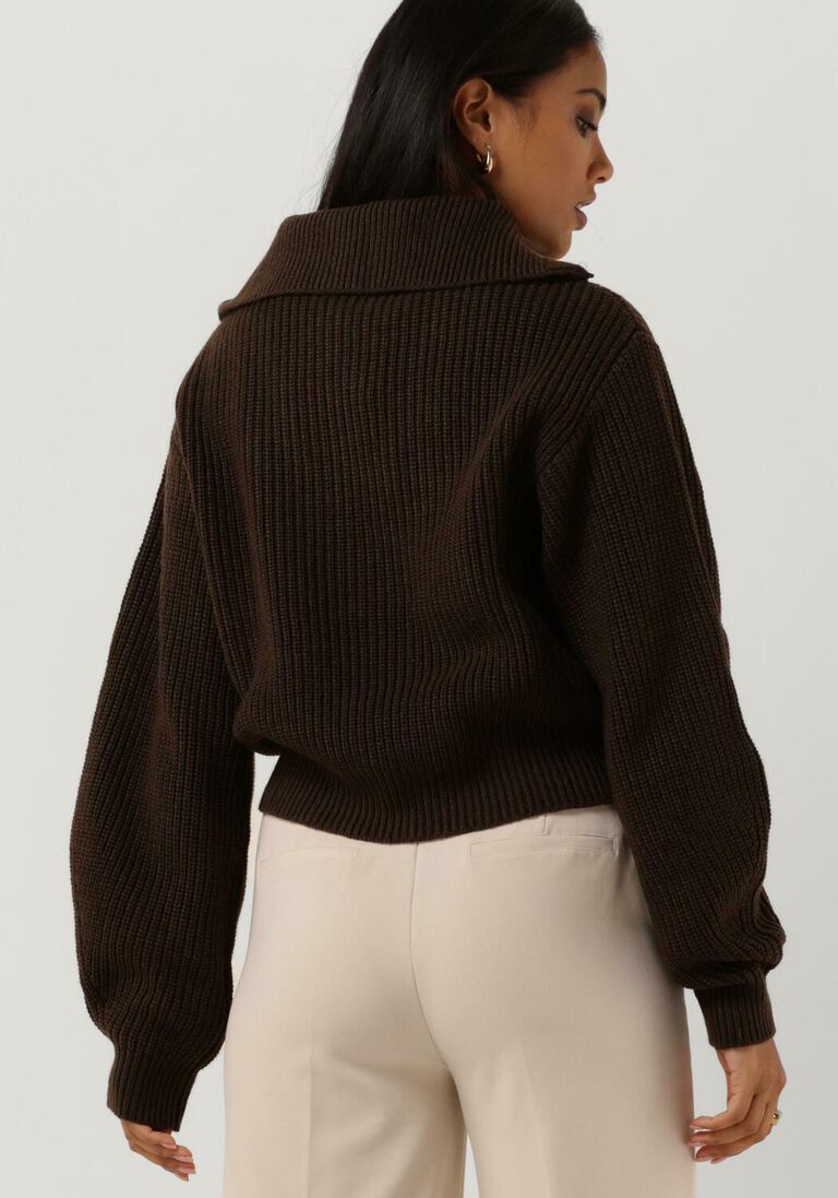 ENVII bruine envii trui enpixel ls knit 5250
