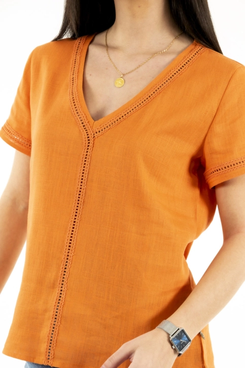 débardeurs freeman t. porter lara orange